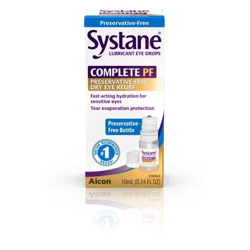 Systane Complete Preservative-Free Eye Drops