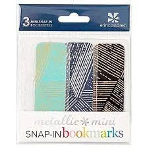 Erin Condren Mini Snap-in Bookmarks