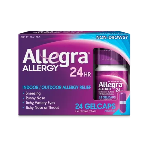 Allegra Allergy 24 Hour Gelcaps