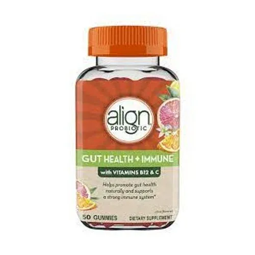 Align Gut Health + Immune Prebiotics Probiotics Supplement Gummies