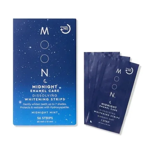 Moon Midnight Enamel Care Dissolving Whitening Strips