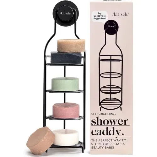 Kitsch Self-Draining Shower Caddy