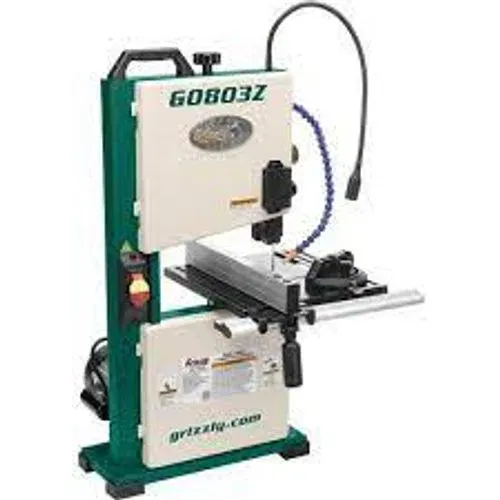 Grizzly 9in Benchtop Bandsaw with Laser Guide and Quick Release