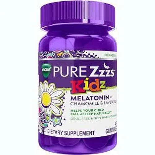 ZzzQuil Vicks PURE Zzzs Kidz Melatonin Gummies