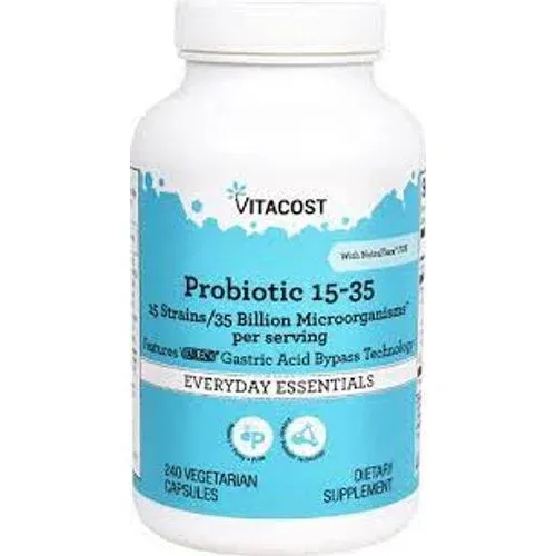 Vitacost Probiotic 15-35 15 Strains