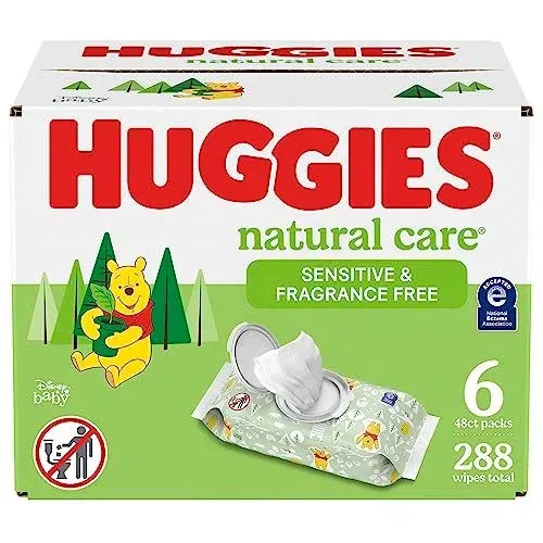 Huggies Natural Care Sensitive Baby Wipes