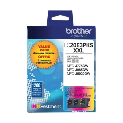 Brother LC20E XXL INKvestment Super High-yield Ink