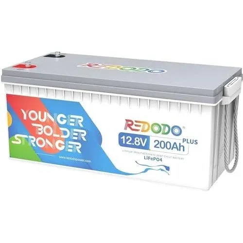 Redodo 12V 200Ah Plus LiFePO4 Battery