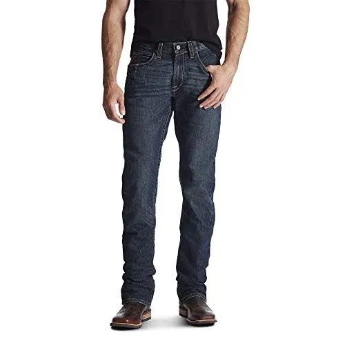 Ariat Rebar M5 Straight DuraStretch Edge Stackable Straight Leg Jean