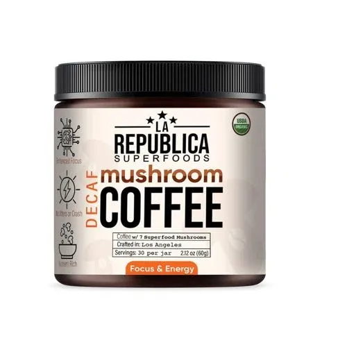 La Republica Superfoods Decaf Mushroom Coffee