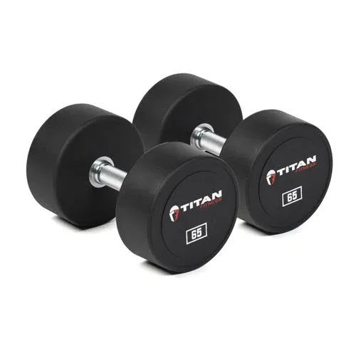 Titan Fitness Urethane Dumbbells