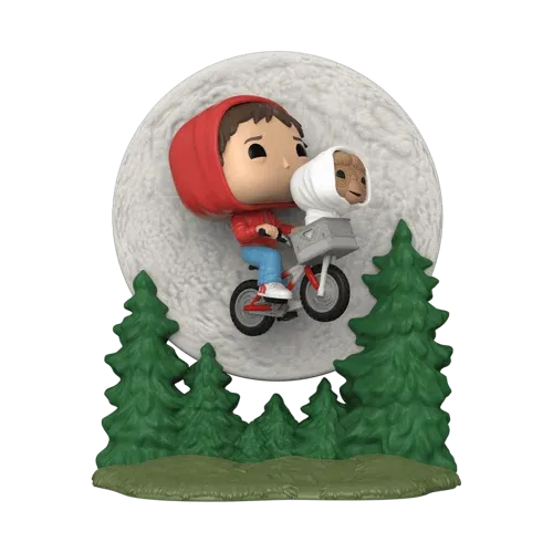 Funko Pop! Moment of Elliott and E.T. Flying