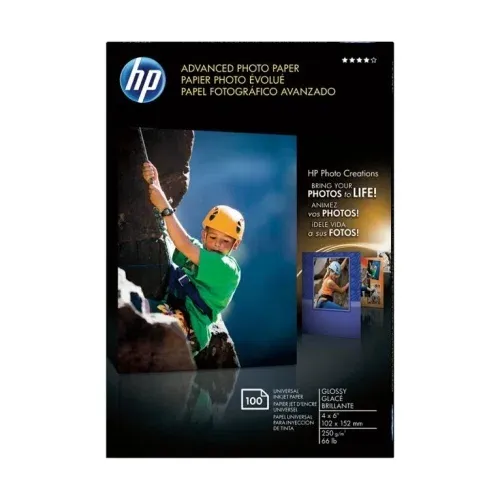 HP - Advanced Glossy 4" x 6" Photo Paper