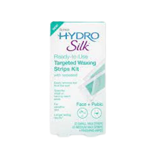 Schick Hydro Silk Ready-to-Use Targeted Waxing Strips Kit