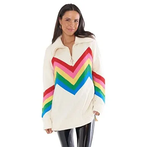 Show Me Your Mumu Weston Half Zip Pullover