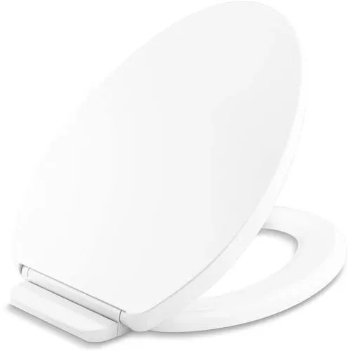 Kohler K-26801-0 Impro ReadyLatch Quiet-Close Elongated Toilet Seat