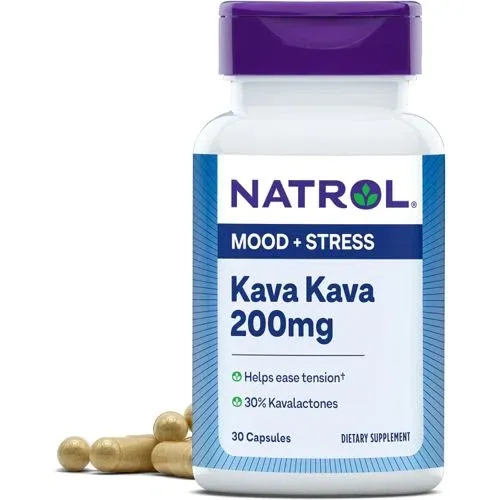 Natrol Kava Kava Mood & Stress Capsules