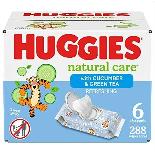 Huggies Natural Care Refreshing Baby Wipes