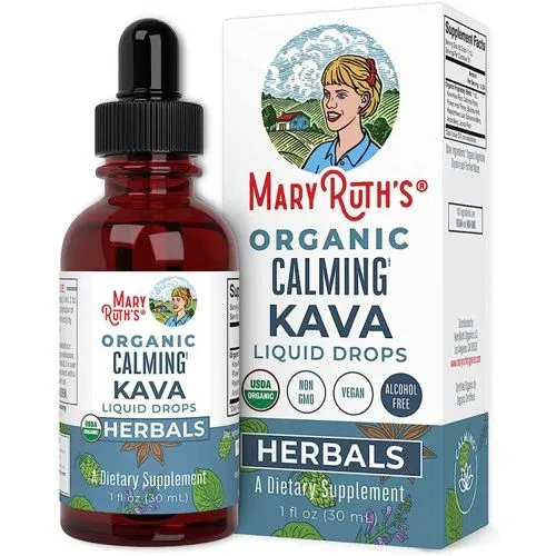 MaryRuth Organics Organic Calming Kava Liquid Drops