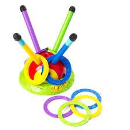 Fat Brain Toys 2-in-1 Musical Jump 'n Toss