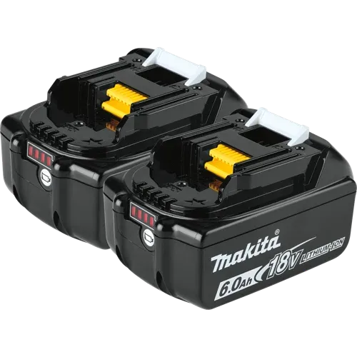 Makita 18V LXT Lithium‑Ion 6.0Ah Battery