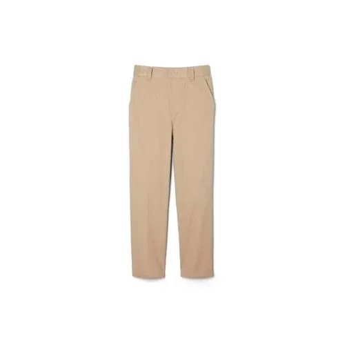 French Toast Boys’ Pull-On Relaxed Fit Stretch Twill Pant