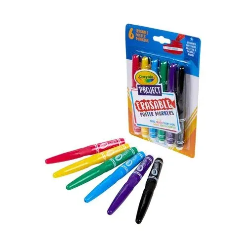 Crayola Project Erasable Poster Markers