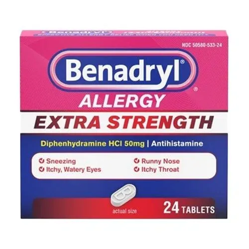 Benadryl Extra Strength Allergy Relief