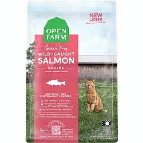 Open Farm Wild-Caught Salmon Grain-Free Dry Cat Food