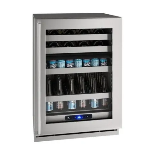 U-Line 5 Class HBD524 Dual-Zone Beverage Center