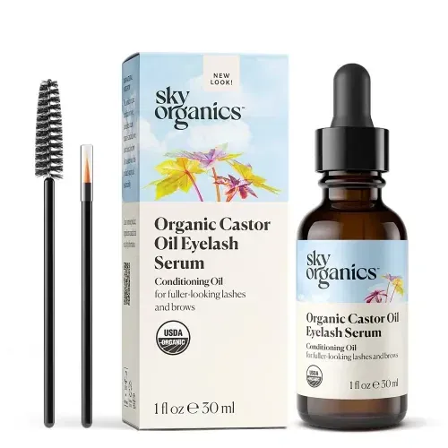 Sky Organics Organic Castor Oil Eyelash Serum