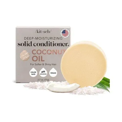 Kitsch Deep-Moisturizing Conditioner Bar for Dry Damaged Hair
