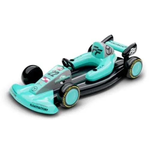 Float Factory Teal Racing Pool Float