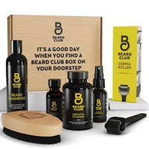 The Beard Club Advanced Beard Growth Kit