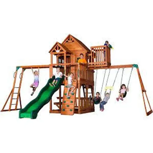 Backyard Discovery Skyfort II Swing Set