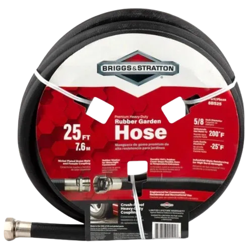 Briggs And Stratton Heavy Duty Rubber Garden Hose