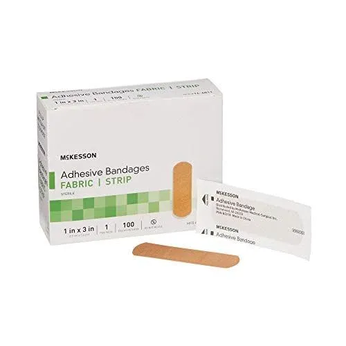 McKesson Adhesive Bandages Fabric Strip