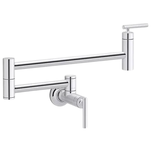 Kohler K-35745-CP Wall Mount Pot Filler