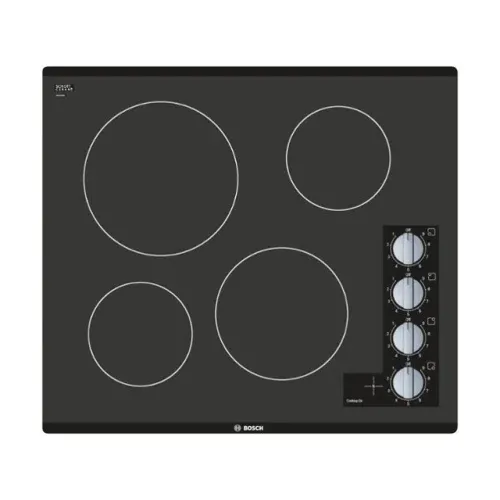 Bosch 500 Series 24" Built-In Electric Cooktop with 4 elements