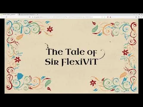 Computer Vision Study Group Session on FlexiViT