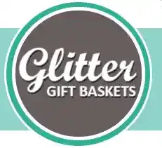 Glitter gift baskets