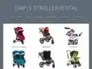 Simple Stroller Rental