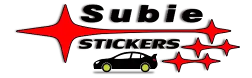 Subie Stickers